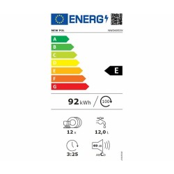 Geschirrspüler NEWPOL NWD605DX 60 cm