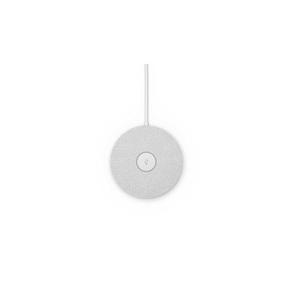 Microphone Logitech Rally Mic Pod Blanc Noir