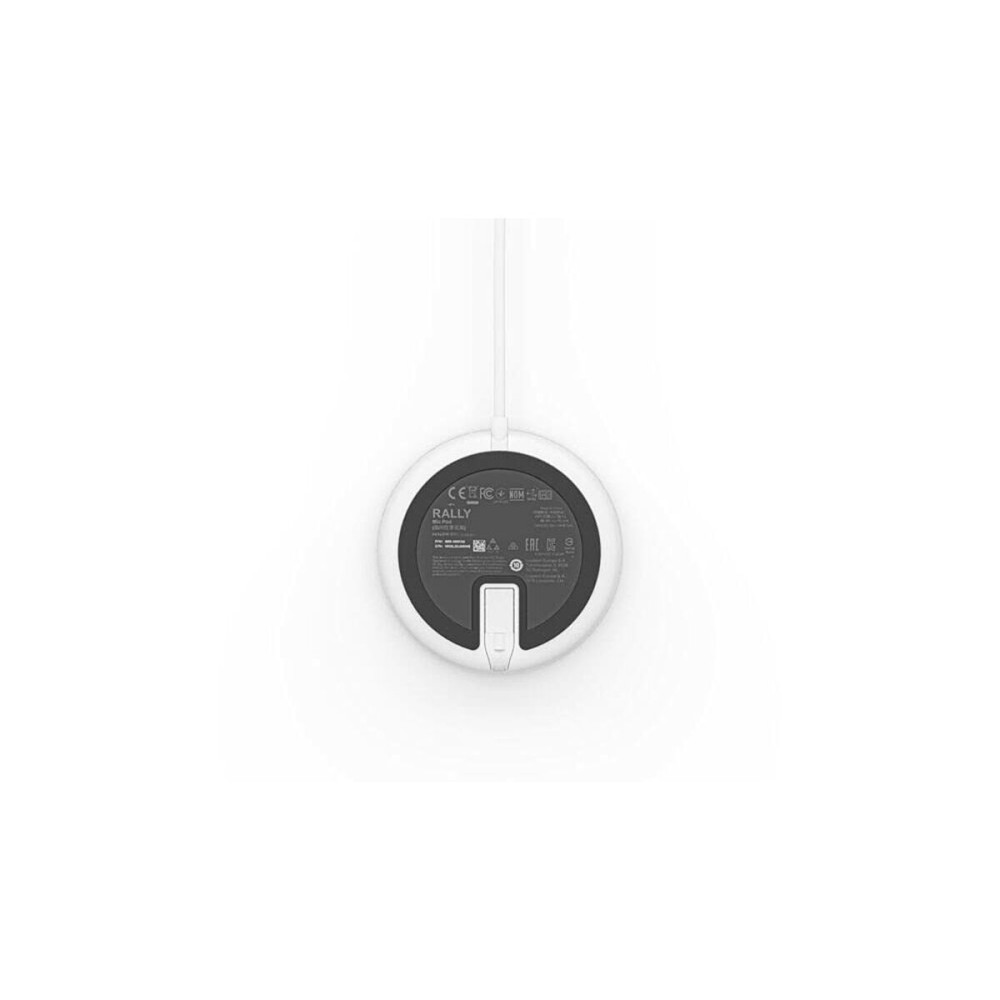 Microphone Logitech Rally Mic Pod Blanc Noir