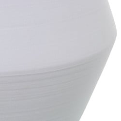 Vase Alexandra House Living Blanc Céramique 27 x 27 x 47 cm