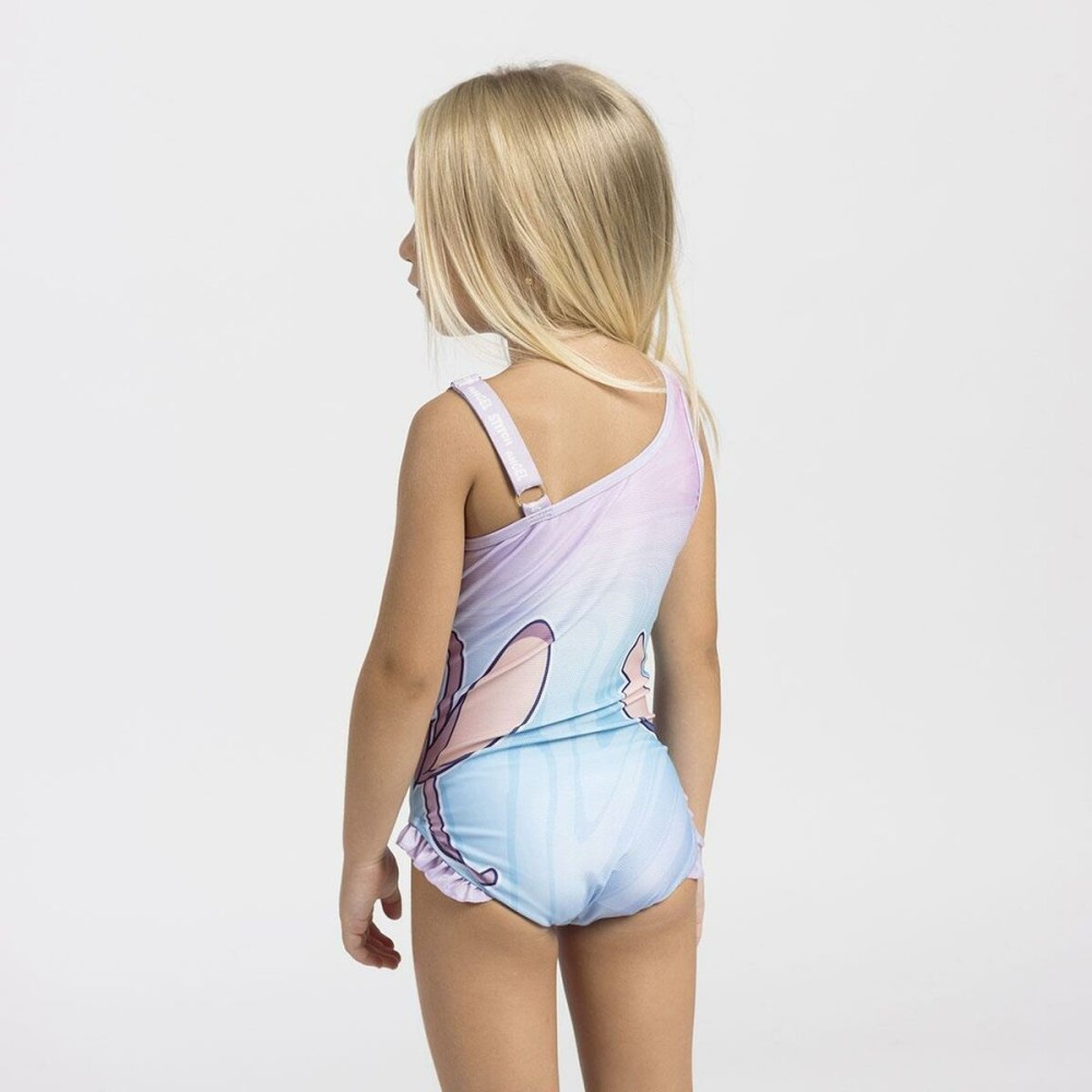 Badeanzug für Mädchen Stitch Bunt