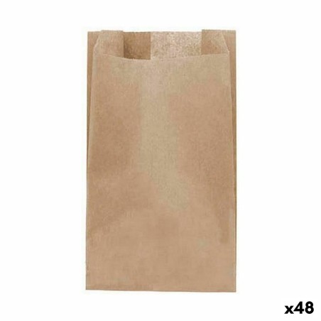 Taschenset Algon Einwegartikel Kraftpapier 40 Stücke 8 x 15 cm (48 Stück)