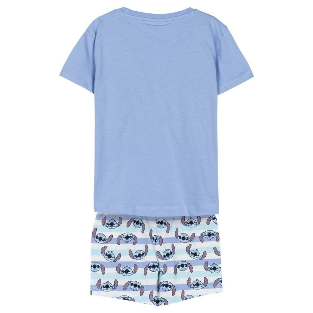Schlafanzug Für Kinder Stitch Blau