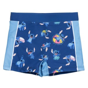 Boxer de Bain pour Enfants Stitch Bleu foncé