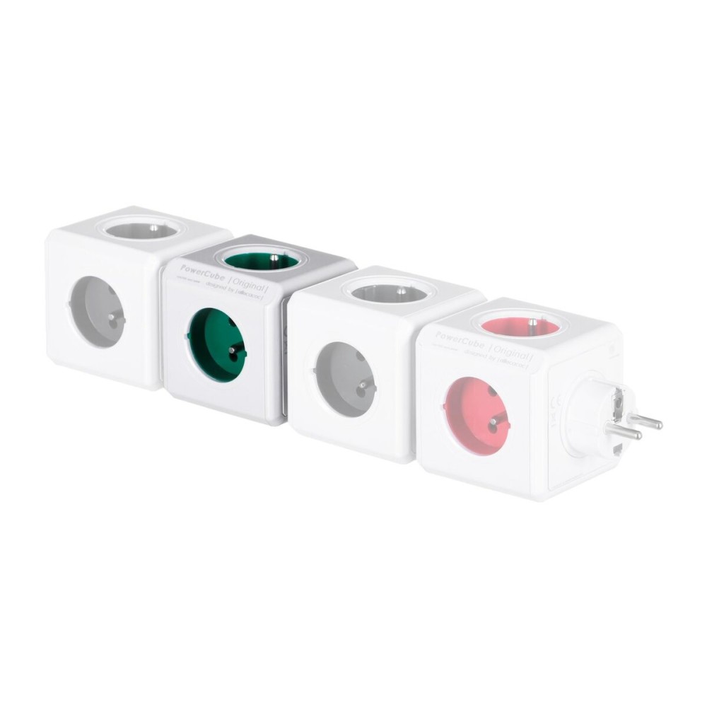 Plug adapter Allocacoc 2100GN/FRORPC 230 V 16 A 5 Plugs