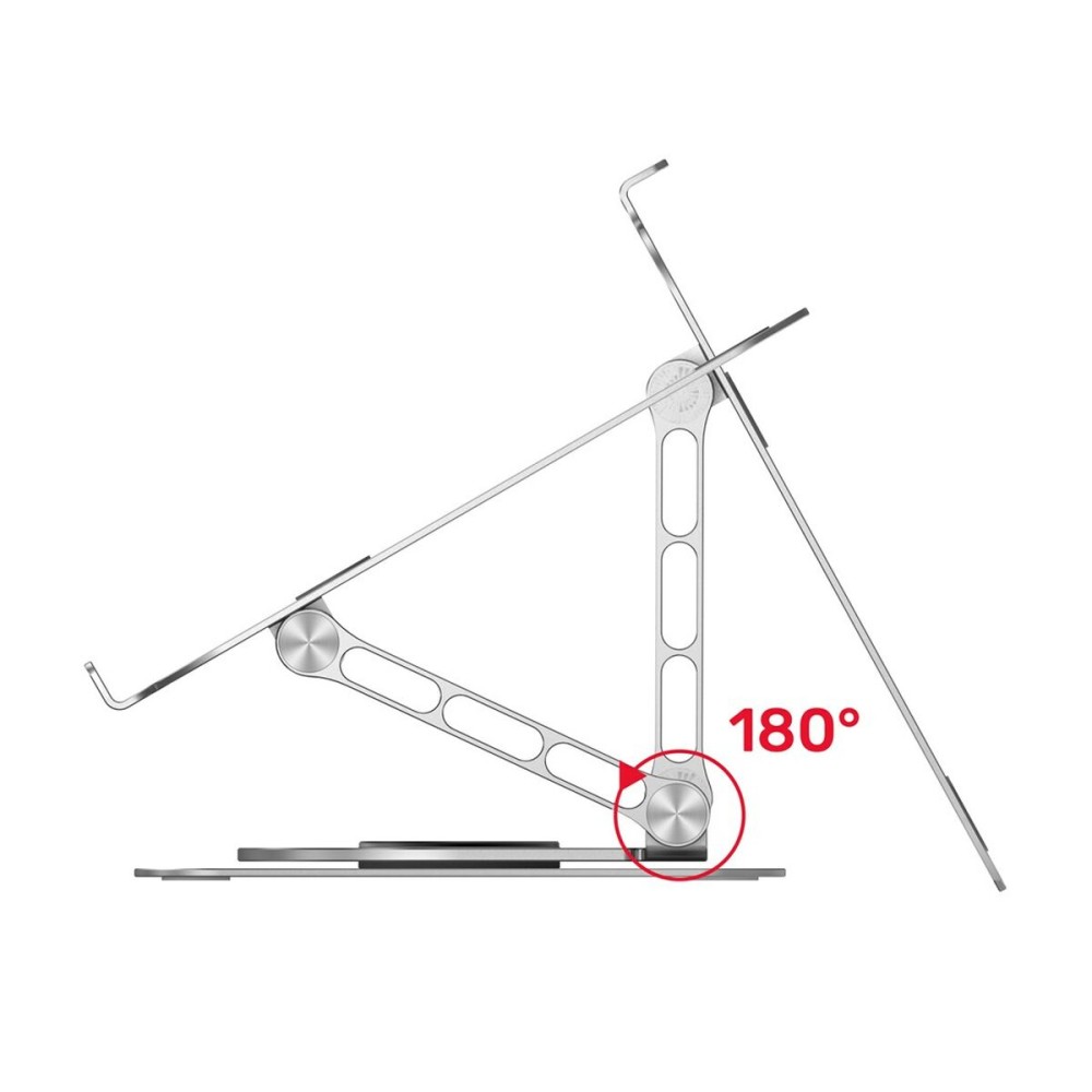 Zusammenklappbarer und verstellbarer Laptop-Ständer Unitek OT180SL01 Aluminium
