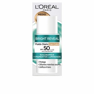 Gesichtscreme L'Oreal Make Up BRIGHT REVEAL NIACINAMIDA Spf 50 50 ml