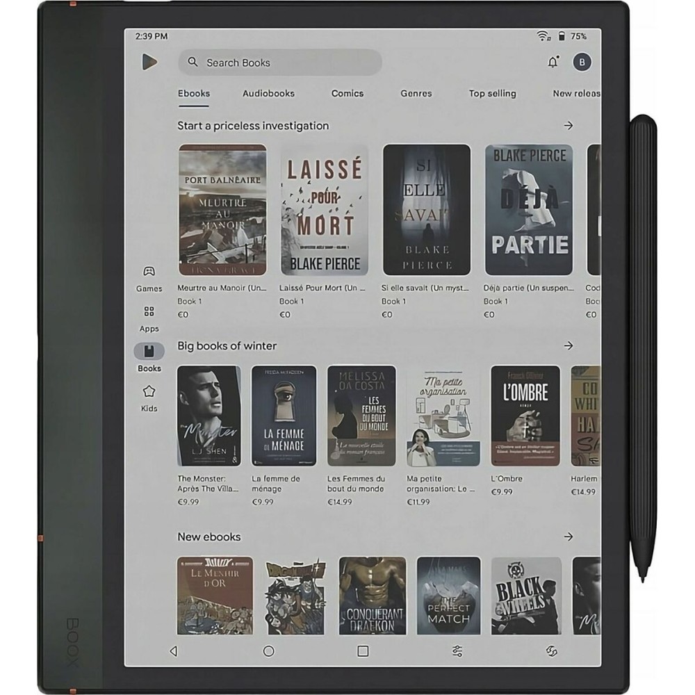 eBook Onyx Boox Note Air 4 C Schwarz Grau 16 GB 64 GB 10,3"