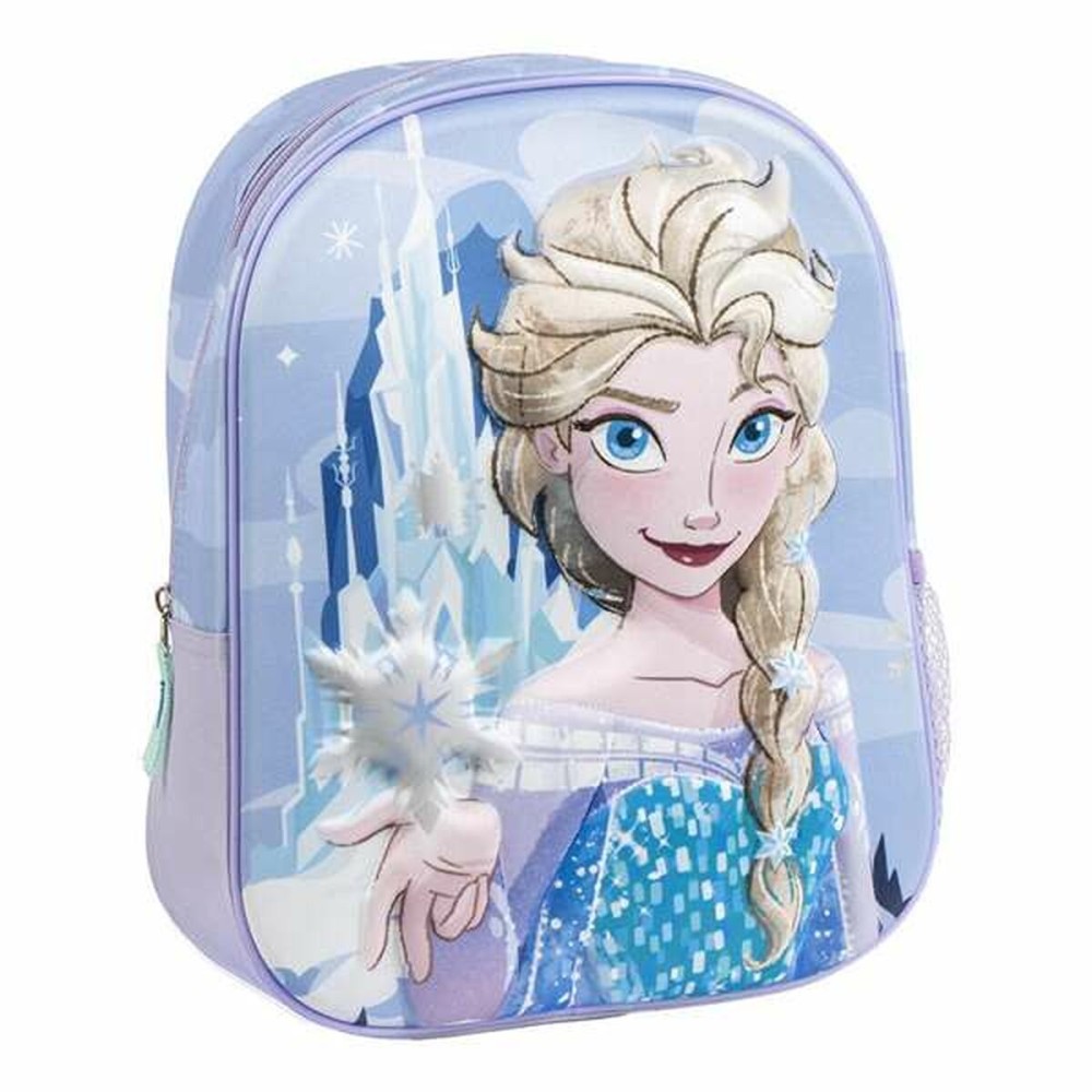 Schulrucksack 3D Frozen Blau 25,0 x 31,0 x 10,0 cm
