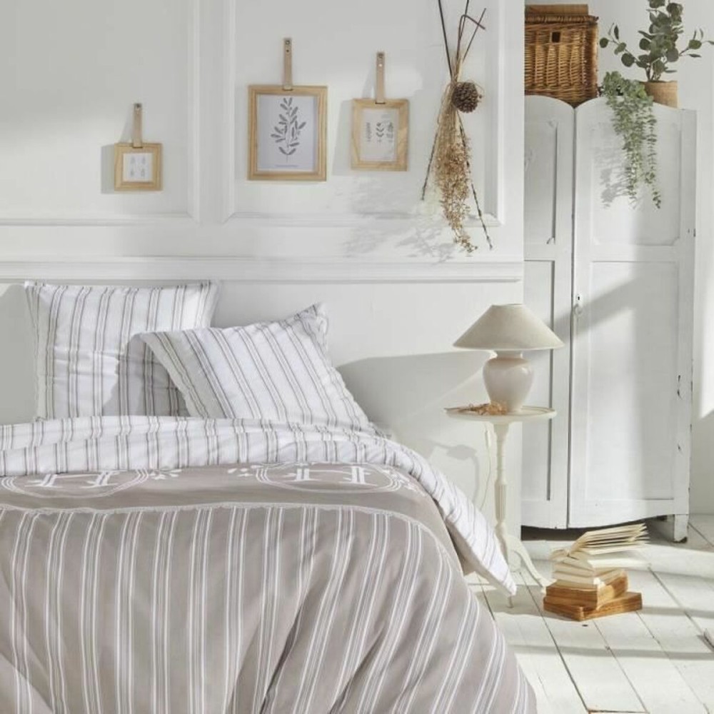 Bettbezug-Set TODAY Berenice Beige 240 x 260 cm
