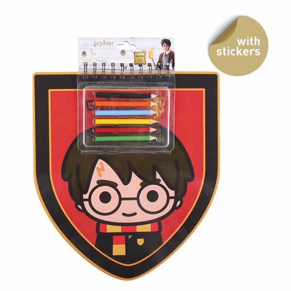 Papierwaren-Set Harry Potter Rot Notizbuch (30 x 30 x 1 cm)