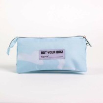 Dreifaches Mehrzweck-Etui Frozen Hellblau Light Blue 2,2 x 1,1 x 22,5 cm