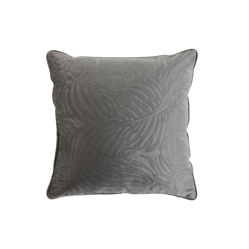 Coussin Home ESPRIT Gris clair 45 x 45 cm