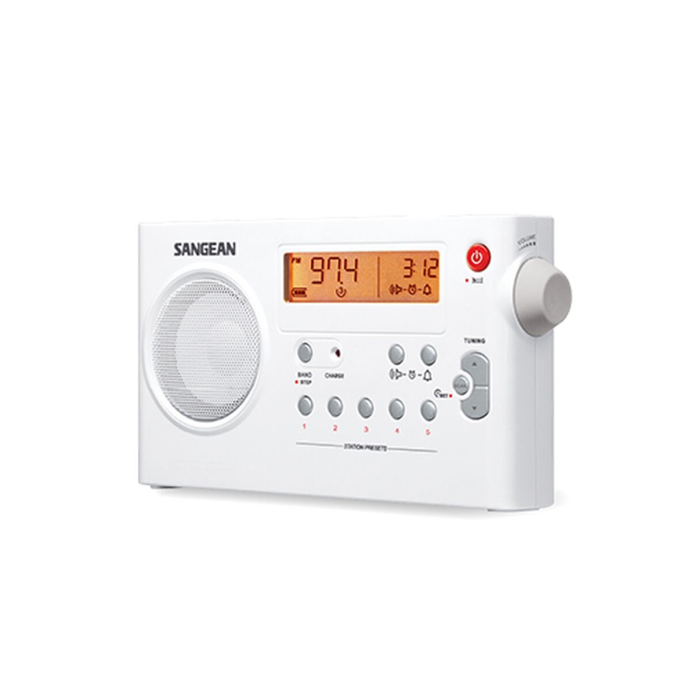 Tragbares Digital-Radio Sangean PR-D7 Weiß