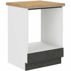 Backofenschrank Grau 60 x 51,6 x 85 cm
