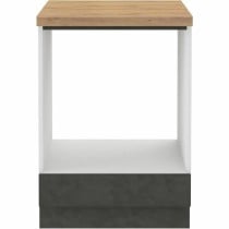 Backofenschrank Grau 60 x 51,6 x 85 cm