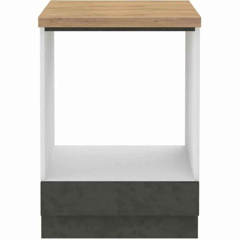 Backofenschrank Grau 60 x 51,6 x 85 cm