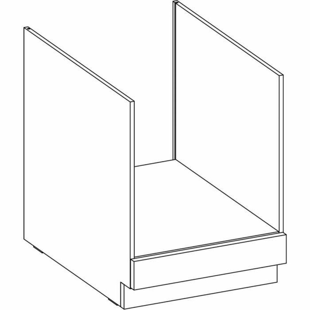 Oven housing Grey 60 x 51,6 x 85 cm