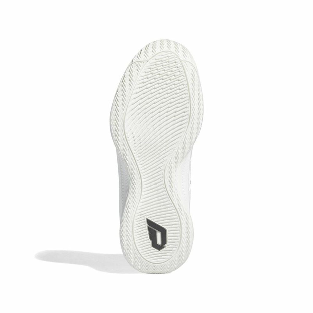 Basketballschuhe für Erwachsene Adidas Lillard Dame Certified Weiß