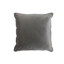 Coussin Home ESPRIT Gris clair 45 x 45 cm