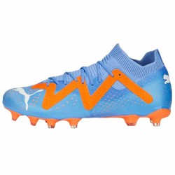 Fußballschuhe für Erwachsene Puma Future Match Fg/Ag  Glimmer Blau Orange Damen