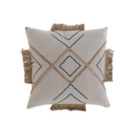 Kissen Home ESPRIT Beige natürlich Boho 45 x 45 cm