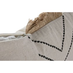 Coussin Home ESPRIT Beige Naturel Boho 45 x 45 cm