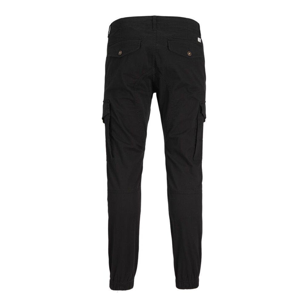 Trousers Jack & Jones JPSTPAUL JJFLAKE CARGO NOOS 12139912 Black