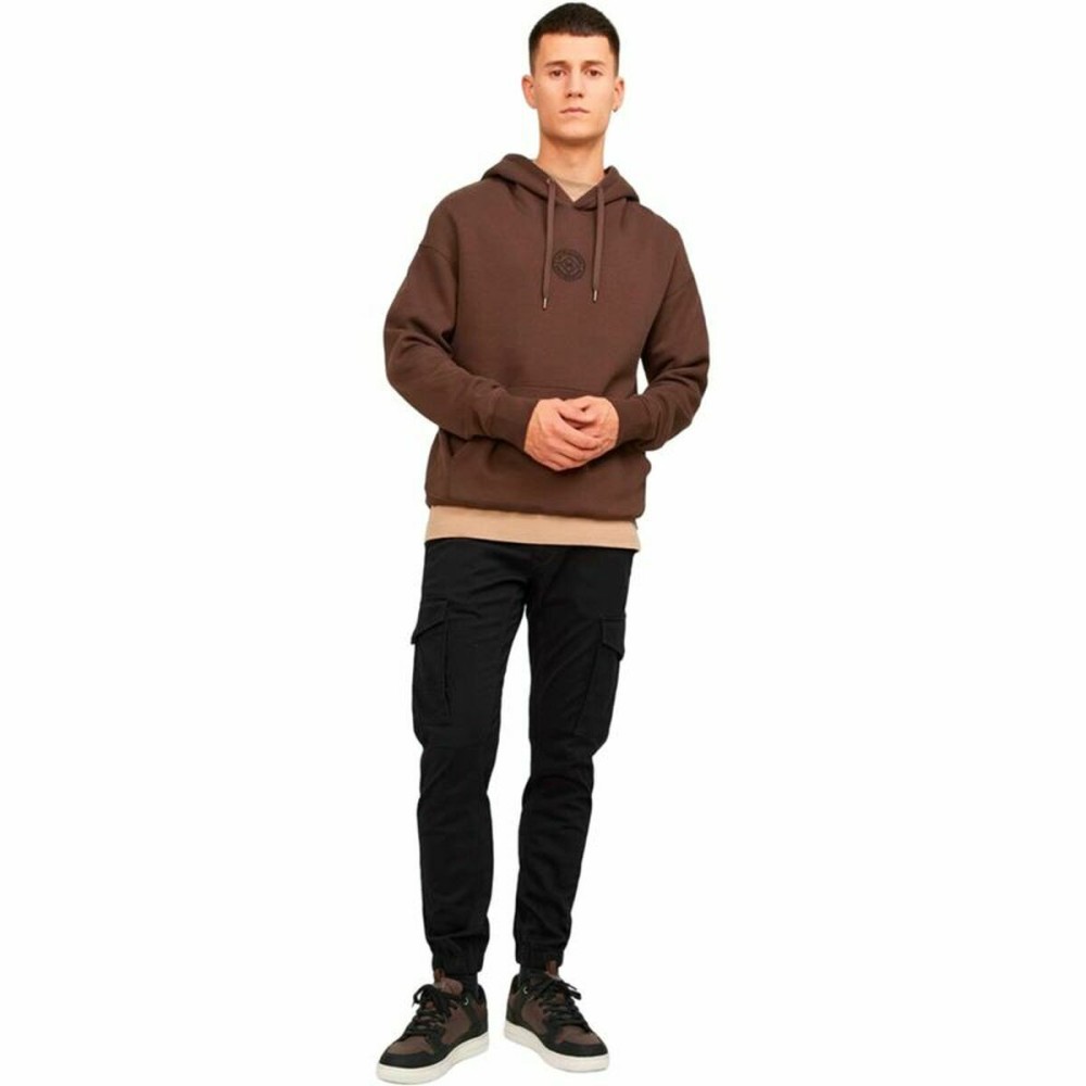 Trousers Jack & Jones JPSTPAUL JJFLAKE CARGO NOOS 12139912 Black