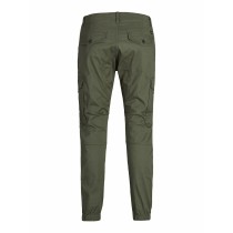 Trousers Jack & Jones JPSTPAUL FLAKE CARGO 12141844 Green