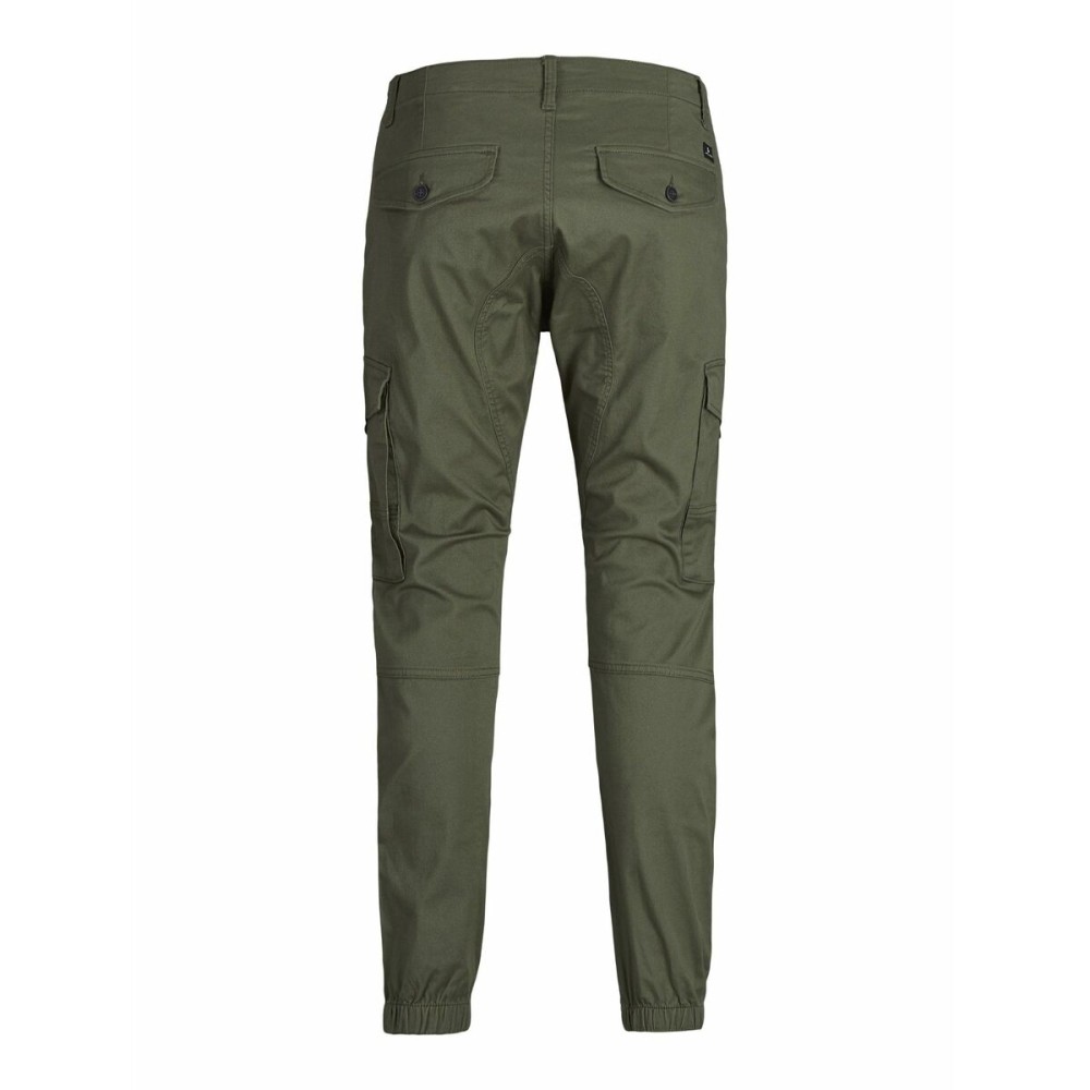 Trousers Jack & Jones JPSTPAUL FLAKE CARGO 12141844 Green
