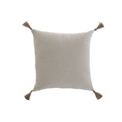 Coussin Home ESPRIT Noir Beige Boho 45 x 45 cm