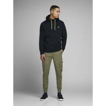 Trousers Jack & Jones JPSTPAUL FLAKE CARGO 12141844 Green