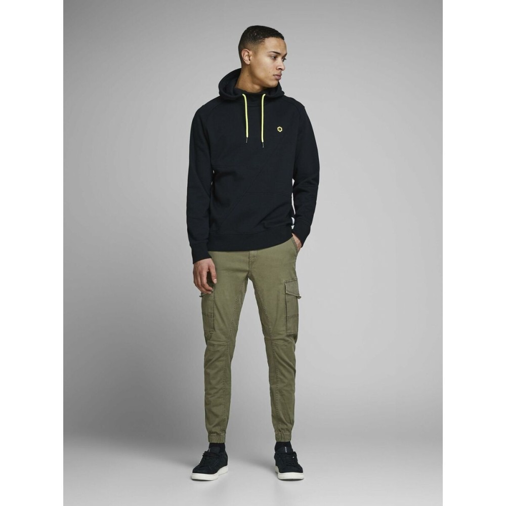 Trousers Jack & Jones JPSTPAUL FLAKE CARGO 12141844 Green