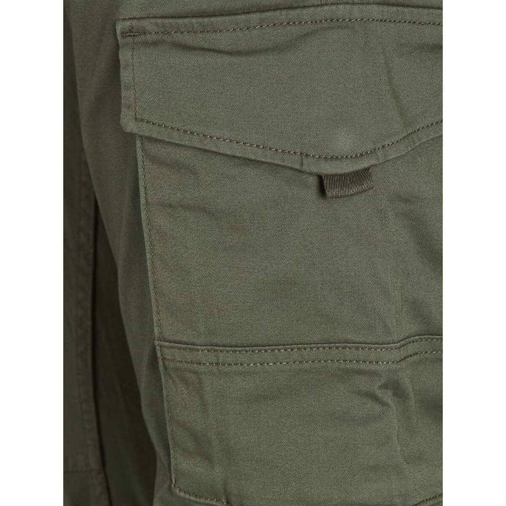 Trousers Jack & Jones JPSTPAUL FLAKE CARGO 12141844 Green