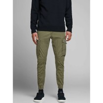 Trousers Jack & Jones JPSTPAUL FLAKE CARGO 12141844 Green
