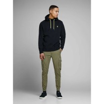 Trousers Jack & Jones JPSTPAUL FLAKE CARGO 12141844 Green