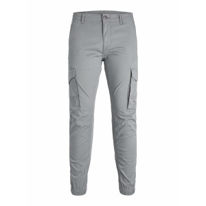 Trousers Jack & Jones JPSTPAUL JJFLAKE CARGO 12139912 Grey