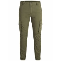 Trousers Jack & Jones JPSTPAUL FLAKE CARGO 12141844 Green