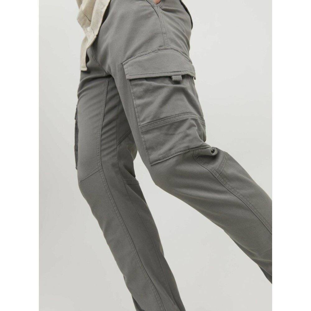 Trousers Jack & Jones JPSTPAUL JJFLAKE CARGO 12139912 Grey