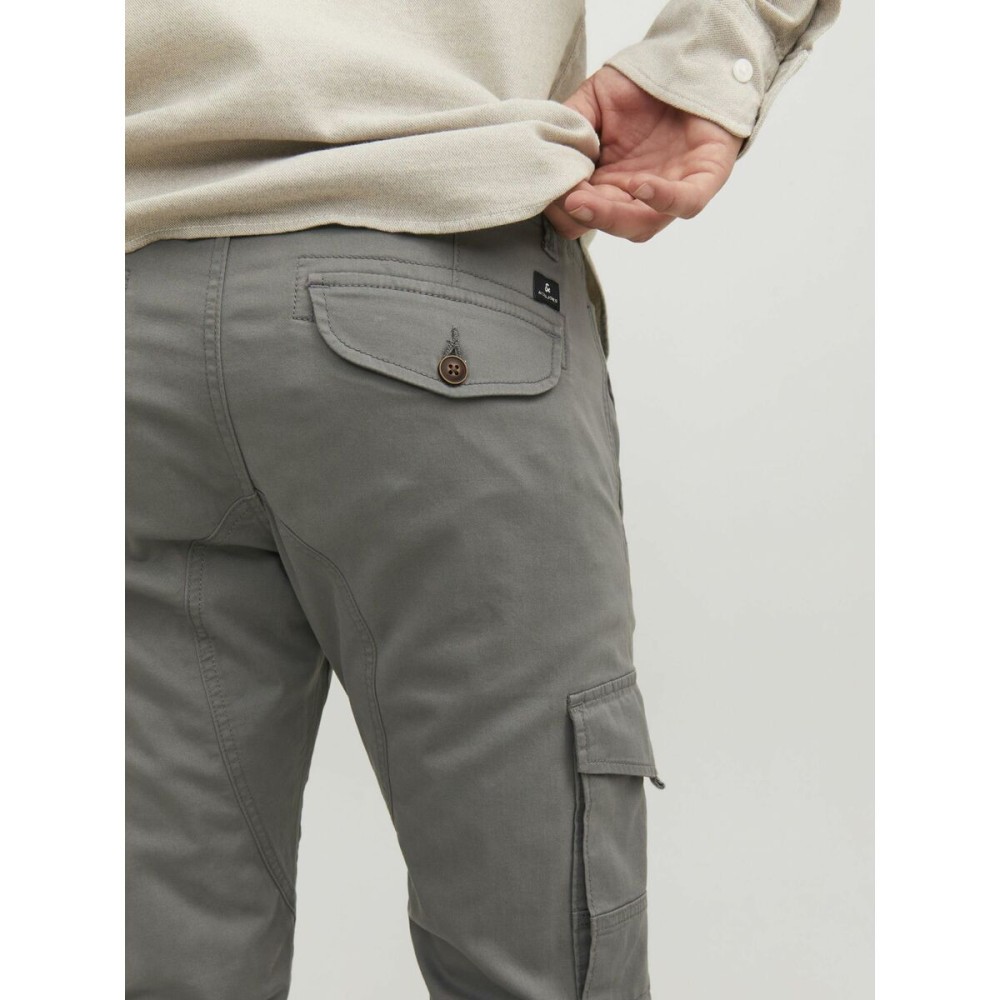 Trousers Jack & Jones JPSTPAUL JJFLAKE CARGO 12139912 Grey