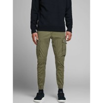 Trousers Jack & Jones JPSTPAUL FLAKE CARGO 12141844 Green
