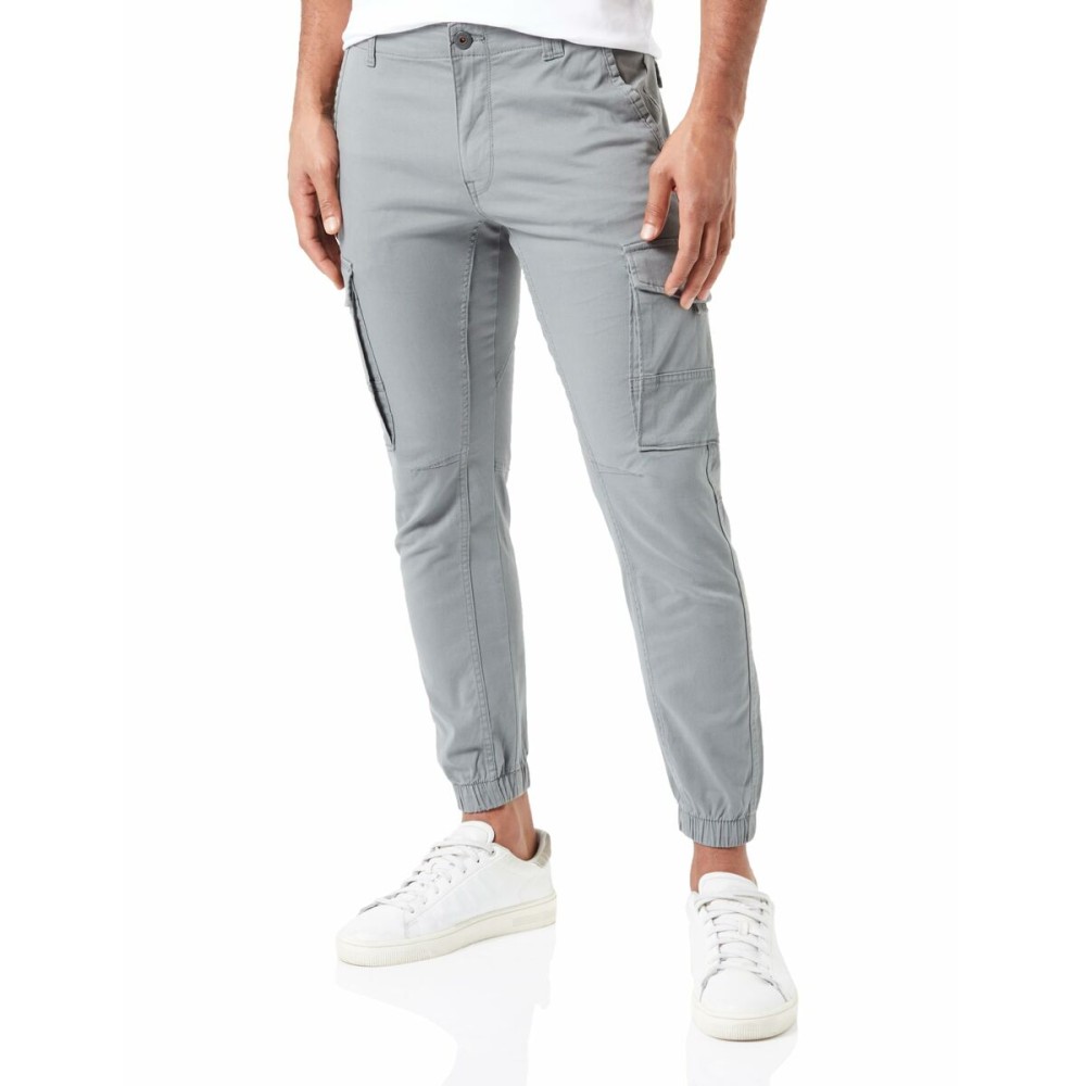 Trousers Jack & Jones JPSTPAUL JJFLAKE CARGO 12139912 Grey