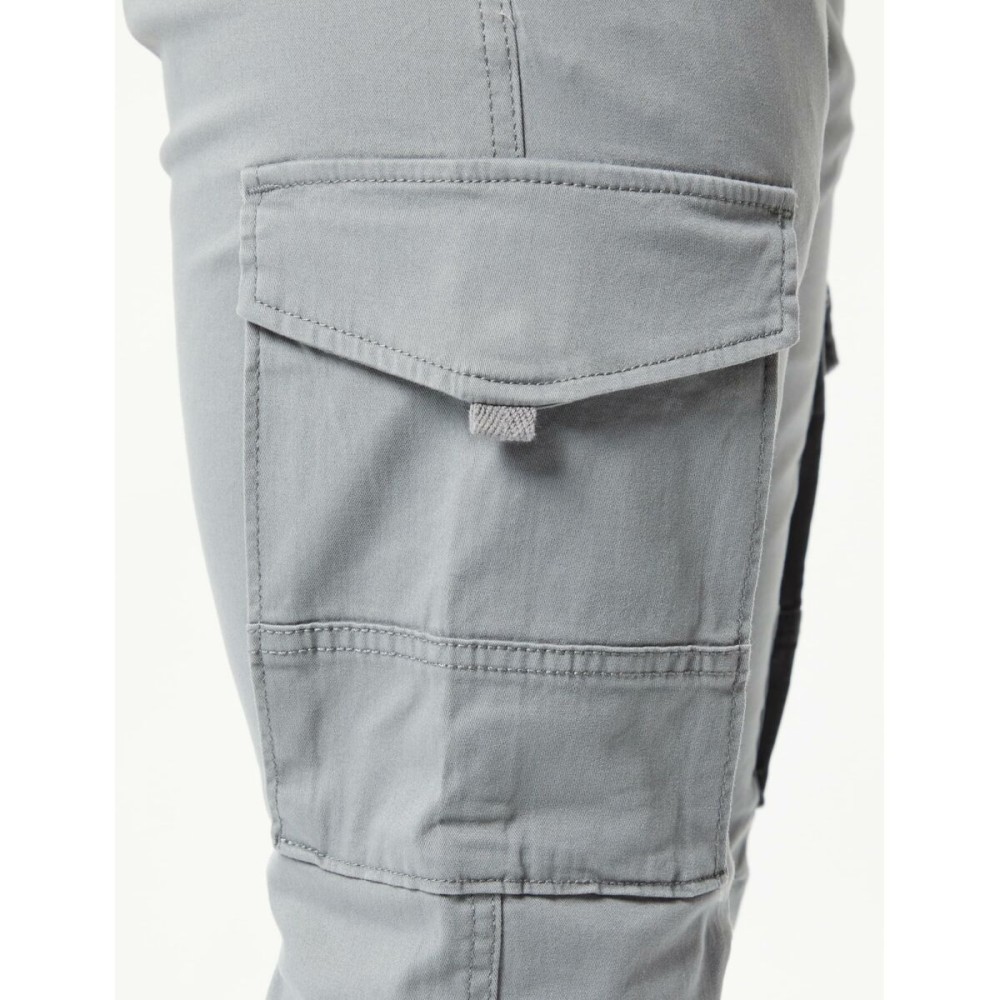 Trousers Jack & Jones JPSTPAUL JJFLAKE CARGO 12139912 Grey
