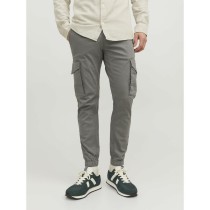 Trousers Jack & Jones JPSTPAUL JJFLAKE CARGO 12139912 Grey