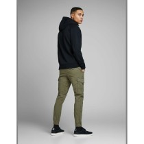 Trousers Jack & Jones JPSTPAUL FLAKE CARGO 12141844 Green