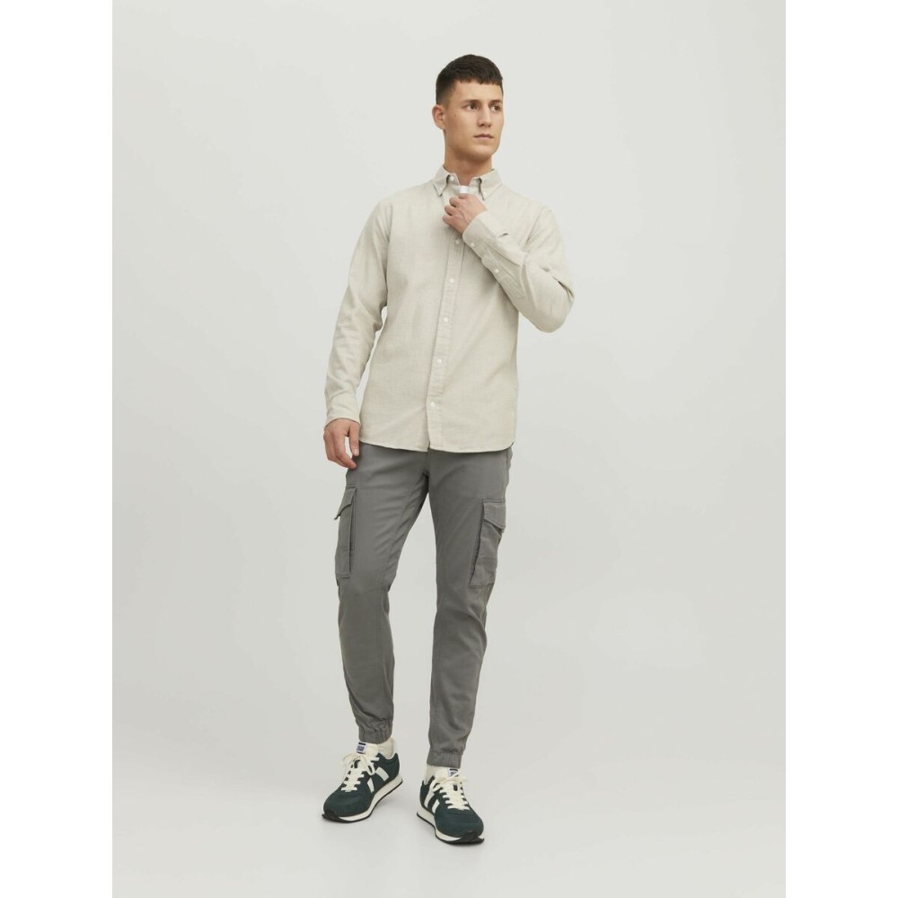 Trousers Jack & Jones JPSTPAUL JJFLAKE CARGO 12139912 Grey