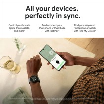 Smartwatch Google Grau Silberfarben 1,2" 1,6"