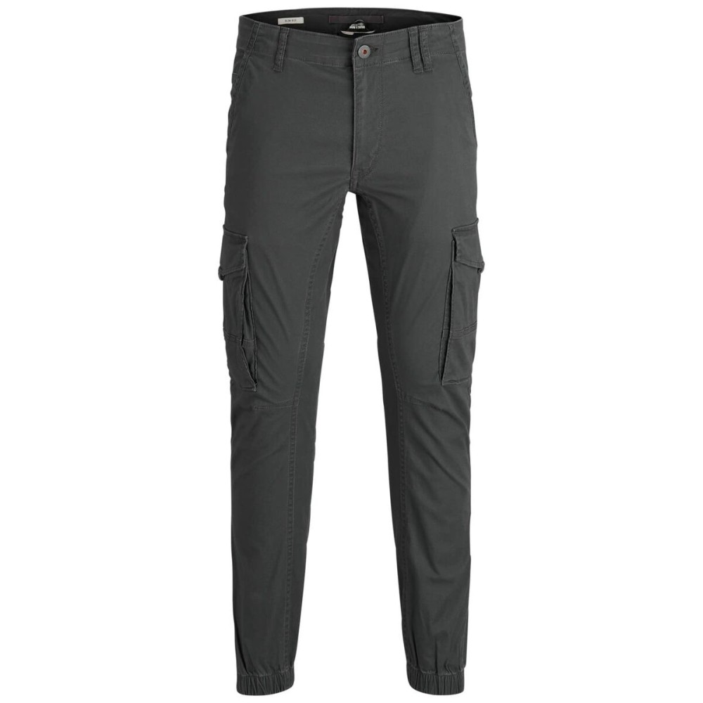 Trousers Jack & Jones JPSTPAUL JJFLAKE CARGO 12139912 Grey