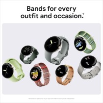 Smartwatch Google Grau Silberfarben 1,2" 1,6"